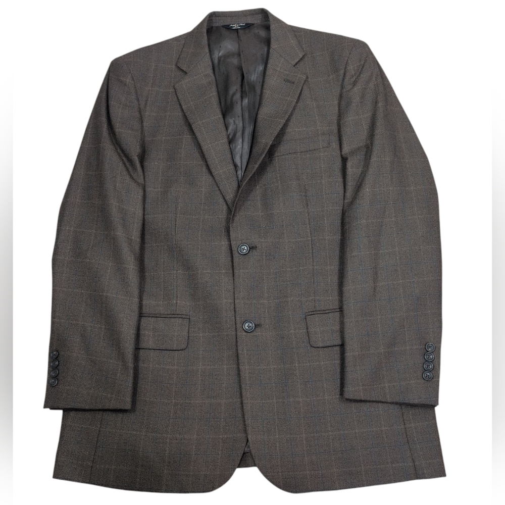 Joseph & Feiss Blazer, Sports Coat Suit Jacket, Men's 42 Long 100% Wool